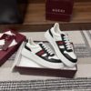 sy_no_E4F21EDBD509E86040858889F1B2E534_3 Gucci Re-Web Sneaker in Black & White Leather with White Sole