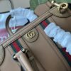 sy_no_E5089E06B4DB9373C0A98059F36EEE67_5 Gucci Exquisite Mini Canvas Top Handle Bag – Brown