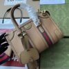 sy_no_E5089E06B4DB9373C0A98059F36EEE67_6 Gucci Exquisite Mini Canvas Top Handle Bag – Brown