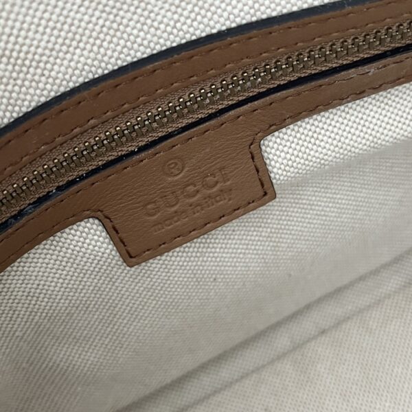 sy_no_E5089E06B4DB9373C0A98059F36EEE67_7 Gucci Exquisite Mini Canvas Top Handle Bag – Brown