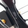 Black Cerf-Style Large Crocodile-Embossed Leather Tote Bag