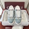 Gucci Screener GG Denim Sneaker in Light Blue