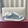 Gucci Screener GG Denim Sneaker in Light Blue