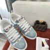 Gucci Screener GG Denim Sneaker in Light Blue