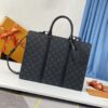 sy_no_E686D271982363465A5946BB17EE6A3A_0 Louis Vuitton Sac Plat Horizontal Zipped Briefcase – Monogram Eclipse Canvas