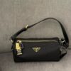 sy_no_E6BA7A752A7C70C943134407A75E1FAB_0 Prada New Nylon Padlock Bag (Shoulder/Crossbody)