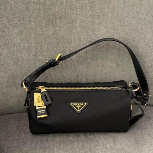 sy_no_E6BA7A752A7C70C943134407A75E1FAB_0 Prada New Nylon Padlock Bag (Shoulder/Crossbody)