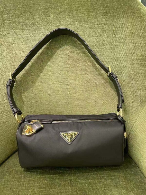 sy_no_E6BA7A752A7C70C943134407A75E1FAB_4 Prada New Nylon Padlock Bag (Shoulder/Crossbody)