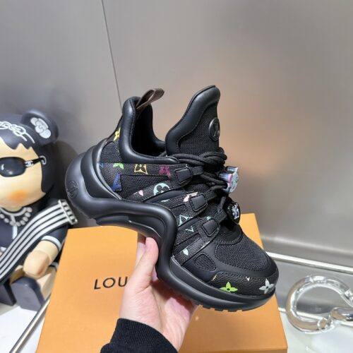 Louis Vuitton LV Archlight Black Multi-Color Monogram x Sun Yitian Sneakers