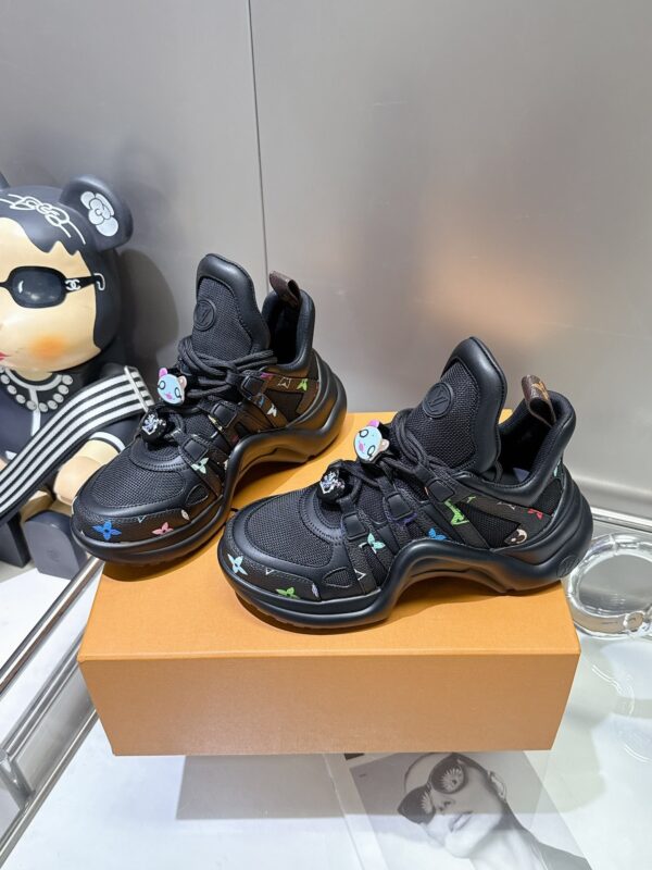 sy_no_E720E46C72EC8A8F0DF749459FC27103_2 Louis Vuitton LV Archlight Black Multi-Color Monogram x Sun Yitian Sneakers