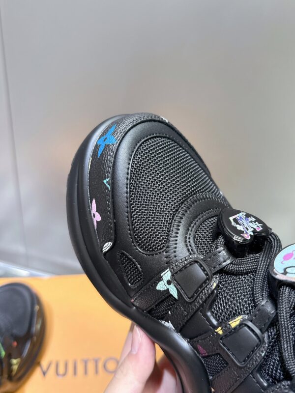 sy_no_E720E46C72EC8A8F0DF749459FC27103_5 Louis Vuitton LV Archlight Black Multi-Color Monogram x Sun Yitian Sneakers