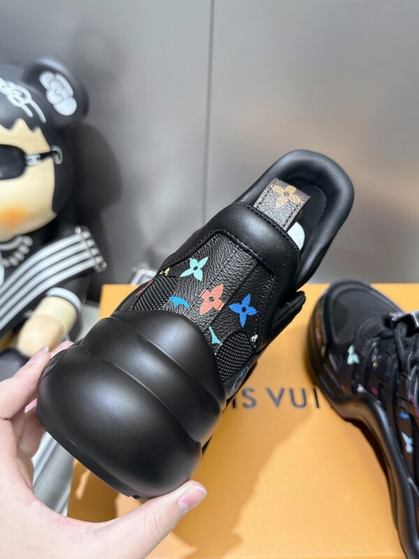 sy_no_E720E46C72EC8A8F0DF749459FC27103_6 Louis Vuitton LV Archlight Black Multi-Color Monogram x Sun Yitian Sneakers