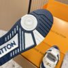 sy_no_E7BA40665B700004195FBB97F5348285_7 Louis Vuitton LV Trainer Indigo Denim with Pearl Studs Retro Sneakers