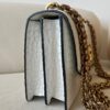 Valentino Garavani Vain Women's Crocodile-Embossed Leather Chain Shoulder Bag