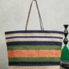 Miu Miu Women's Large Woven Fabric Tote/Shoulder Bag