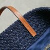 Miu Miu Women's Large Woven Fabric Tote/Shoulder Bag