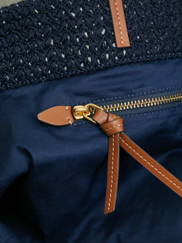 Miu Miu Women's Large Woven Fabric Tote/Shoulder Bag