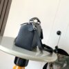 sy_no_E82CDDABEB62E3EED85FBC4C864F77B9_1 Black Small Geometric Fringe Puzzle Handbag