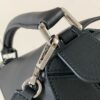 sy_no_E82CDDABEB62E3EED85FBC4C864F77B9_6 Black Small Geometric Fringe Puzzle Handbag