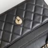 sy_no_E86097B63585D81DE3C58DD756A8153A_5 Chanel Trendy CC Lambskin Bag with Crystal-Embellished Clasp (Shoulder/Crossbody/Top-Handle)