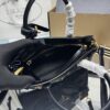 sy_no_E89A5C1B374E184A6D5D2B052B8F9695_7 Black Vintage Glossy Leather Buckle Mini Handbag