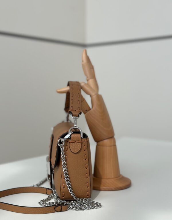 sy_no_E8A4517B2140B3643EB1605401E54478_1 Fendi Baguette Selleria Hand-Stitched Bag – Caramel Brown