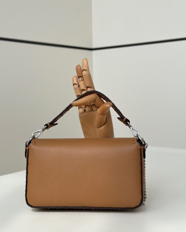 sy_no_E8A4517B2140B3643EB1605401E54478_2 Fendi Baguette Selleria Hand-Stitched Bag – Caramel Brown