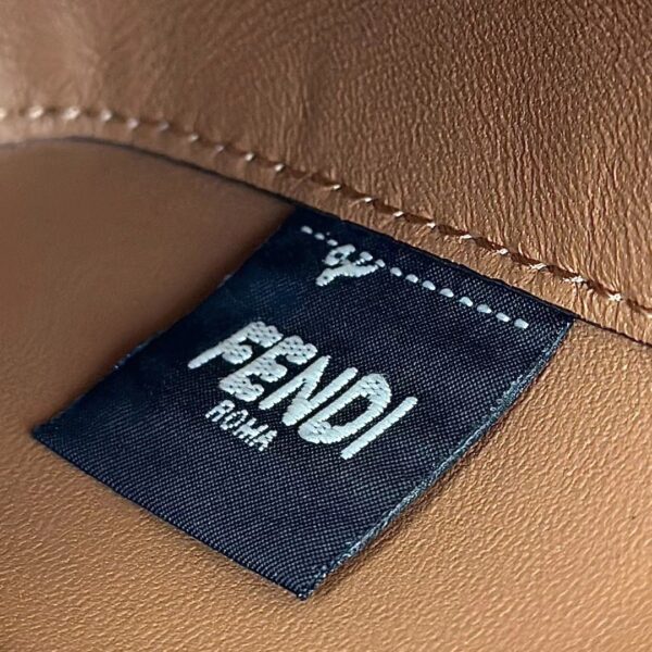 sy_no_E8A4517B2140B3643EB1605401E54478_7 Fendi Baguette Selleria Hand-Stitched Bag – Caramel Brown