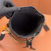 sy_no_E8DDB1DA478DECE253421E8BCB8811A8_5 Monogram Canvas & Black Leather Bella Bucket Bag