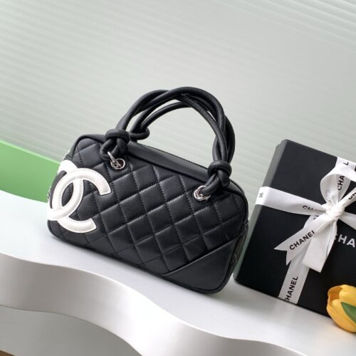 sy_no_E8DF091ACCFB7389BBABDCE95F6B0E24_0 Vintage Cambon Boston Bag