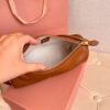 sy_no_E9828017E99DC27FBB0C9C7BA0B9F04F_8 Brown Leather Cylindrical Underarm Shoulder Bag