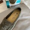 sy_no_E9E25AFA9C4EAF5E870EA414931F054C_3 Loro Piana Summer Charms Walk Olive Green Suede Loafers