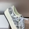 sy_no_EA28DFC51F906B0F1012822691487BF4_5 Black & White Toile de Jouy Platform Canvas Sneakers