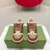 sy_no_EACC55DC3A2593C517A0DFD2DF1A0E5A_1 Gucci Screener Leather and GG Canvas Sneaker – Brown / Ebony