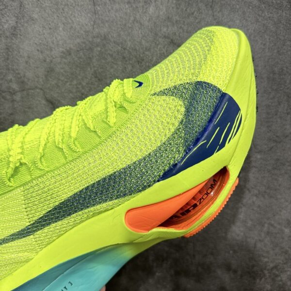 sy_no_EBF56CF7D19FB65E1E3A40A1C188CD61_5 Nike Air Zoom Alphafly NEXT% 3 "Volt / Blue / Orange" – Racing Carbon-Plated Running Shoes
