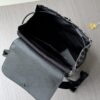 sy_no_EC06179A174B03C6FB23A73136FFCC96_7 Dior Motion Saddle Backpack – Blue Oblique & Black Grained Leather