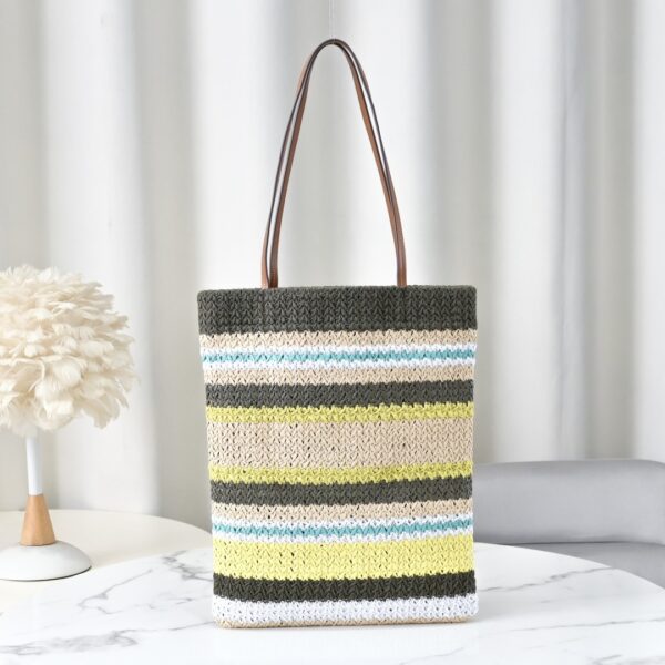 Miu Miu Logo-Embellished Crochet Tote Bag
