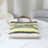 Miu Miu Logo-Embellished Crochet Tote Bag