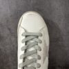 sy_no_ECE2E4D76E371903196592B8EA8589A0_4 White, Metallic Silver & Grey Suede Star Retro Sneakers