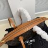 sy_no_ECF26242636C4E27359A42C902150517_5 Celine Triomphe Handbag – Calfskin with Textile Lining – New Convertible Style