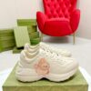 sy_no_ED229C4A1F87089D0ECDF36DDE9638B8_0 Gucci Rhyton Leather Sneaker in Off-White