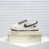 Nike Dunk Low “Multi-Swoosh / White Black” Custom