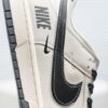Nike Dunk Low “Multi-Swoosh / White Black” Custom