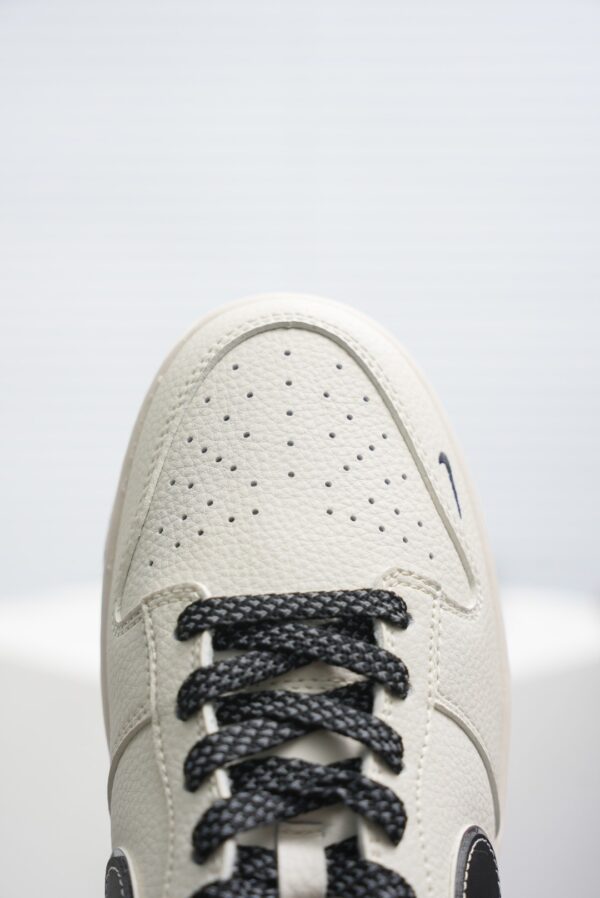 Nike Dunk Low “Multi-Swoosh / White Black” Custom