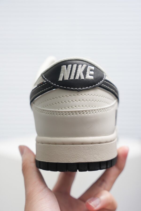 Nike Dunk Low “Multi-Swoosh / White Black” Custom