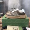 sy_no_EEC2AC16AF1BC08524CFC6B6C5C59083_0 Distressed Chunky Leather Sneakers