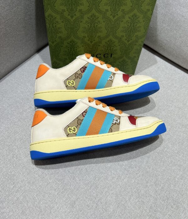 sy_no_EEF0294F2F22E18491971126A2CEBDA0_5 Multicolor GG Canvas Retro Sneakers