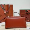 sy_no_EEFF438C7A1D22C1EA5290CCACC8EFEF_6 Loro Piana Extra Bag 23 – Saddle Leather Handbag (Red)