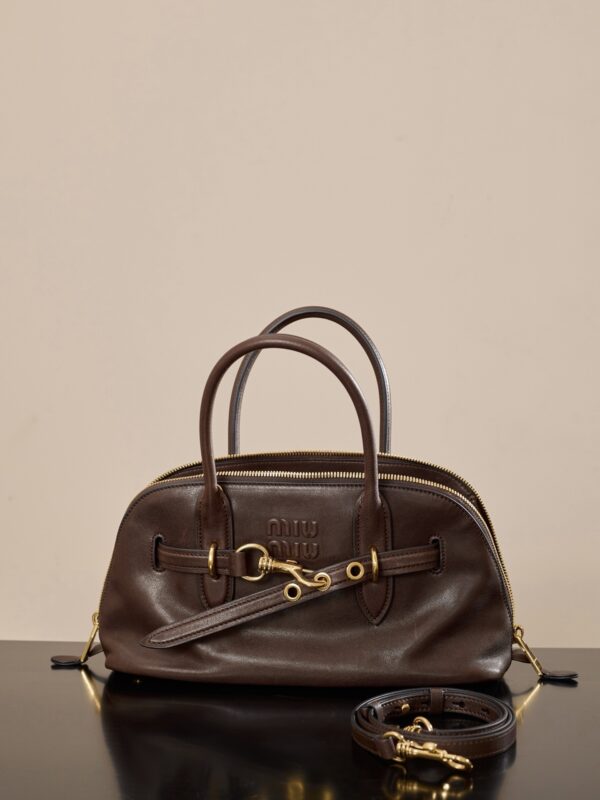 sy_no_EF27EBE54341947FD3A4FA95BD3F75D6_5 MIUMIU Aventure Medium Shell Bag in Heather Wood Color