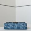 Baguette Medium Handbag – Denim Jacquard